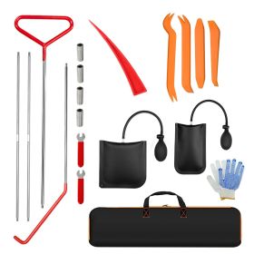 1 package 66 "Garage door retractor long distance tool Outdoor steel wheel retractor Fifth push retractor