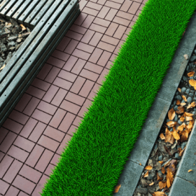 Plastic Interlocking Deck Tiles,44 Pack Patio Deck Tiles,12x12 Square Waterproof Outdoor All Weather Use, Outdoor And Indoor Patio Decking Tiles (Option: Style4)