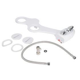 NonElectric Mechanical Bidet Toilet Seat Adjutable Fresh Water Spray Attachment (Option: as picture)