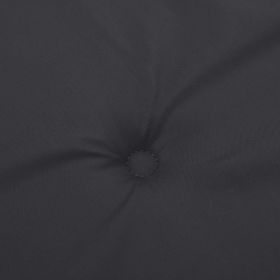 vidaXL Garden Bench Cushion Black 47.2"x19.7"x1.2" Oxford Fabric (Option: as picture)