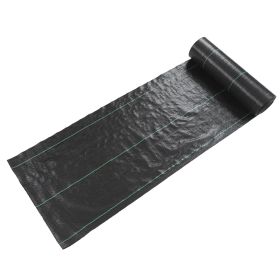 Weed Control Fabric 1.2x90m Breathable Weed Barrier Landscape Fabric High Density UV Resistant Ground Cover (Option: as picture)