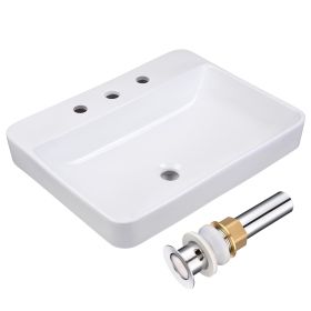 Porcelain Vessel Sink (Option: as picture)