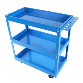 Metal Machine Tool Cart (Color: Blue)