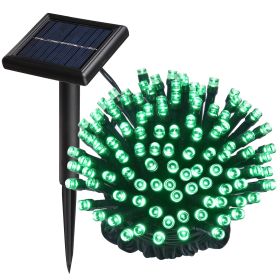 100LEDs Green Solar String Light (Option: as picture)