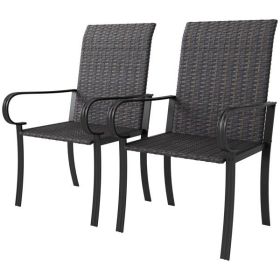 Rattan Rocking Chairs (Color: as picture)