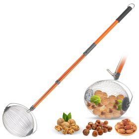 53inch, Orange, Fruit Picker Splicing Rod Tool (Color: Orange)